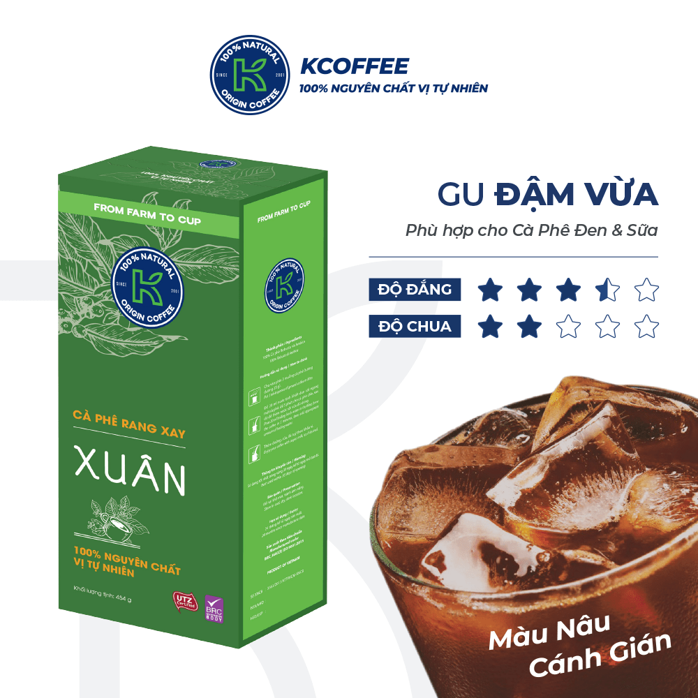 CÀ PHÊ K XUÂN 454GR